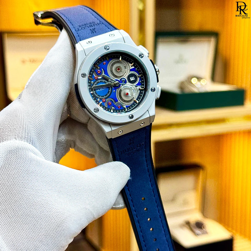 Hublot Big Bang Leather Strap Watch