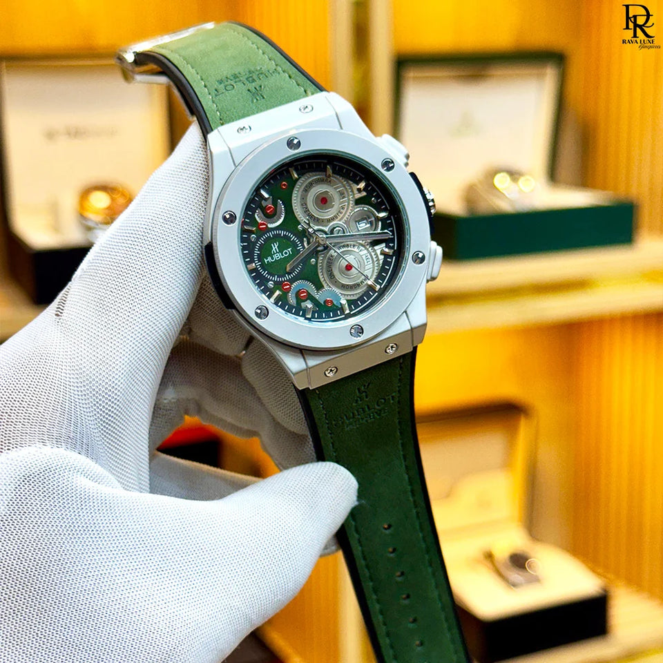Hublot Big Bang Leather Strap Watch
